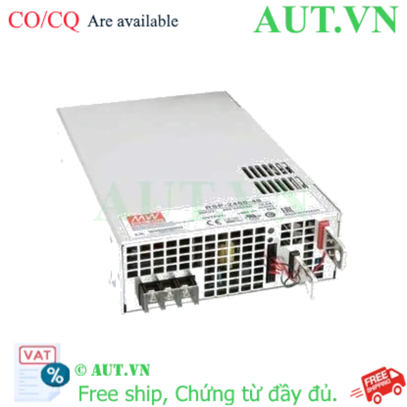 Ảnh của Bộ nguồn xung 2400W đơn đầu ra MEAN WELL RSP-2400-48 