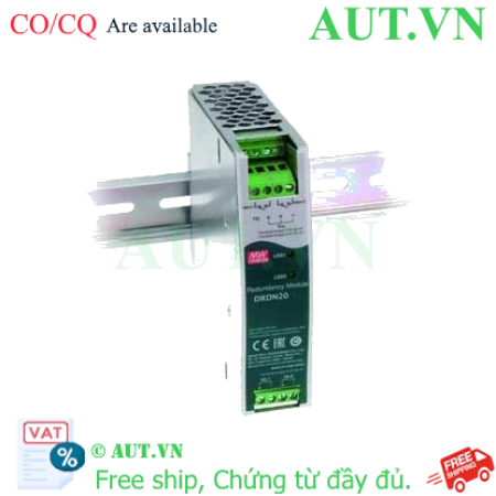Ảnh của Bộ nguồn xung gắn ray 20A dự phòng MEAN WELL DRDN20-48 