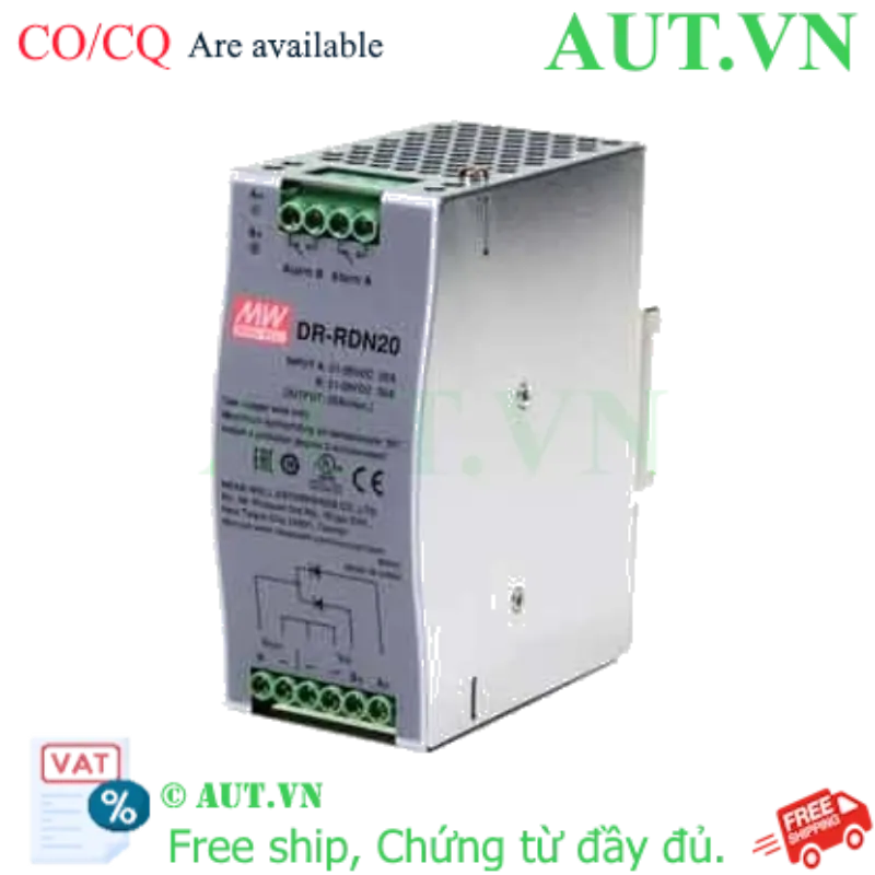 Ảnh của Mô đun nguồn dự phòng 20A MEAN WELL DR-RDN20 