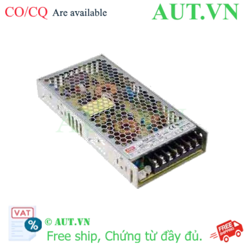 Ảnh của Nguồn 150W đơn đầu ra với chức năng PFC MEAN WELL RSP-150-12 