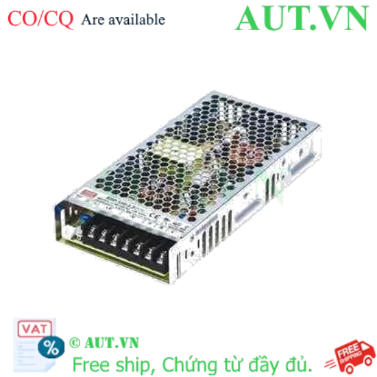 Ảnh của Nguồn 150W đơn đầu ra với chức năng PFC MEAN WELL RSP-150-3.3 