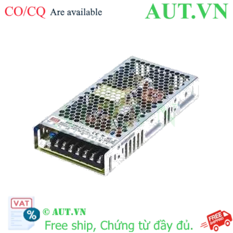 Ảnh của Nguồn 150W đơn đầu ra với chức năng PFC MEAN WELL RSP-150-3.3 