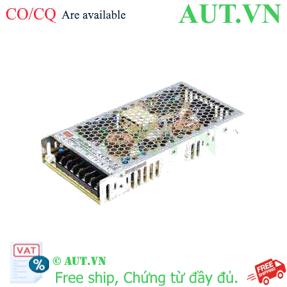 Ảnh của Nguồn 150W đơn đầu ra với chức năng PFC MEAN WELL RSP-150-48 