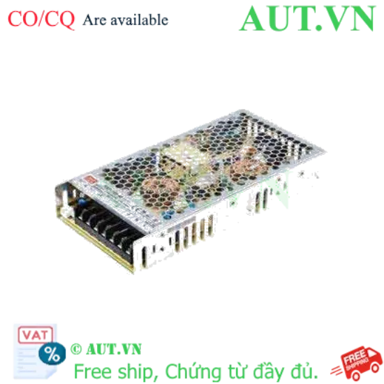 Ảnh của Nguồn 150W đơn đầu ra với chức năng PFC MEAN WELL RSP-150-48 