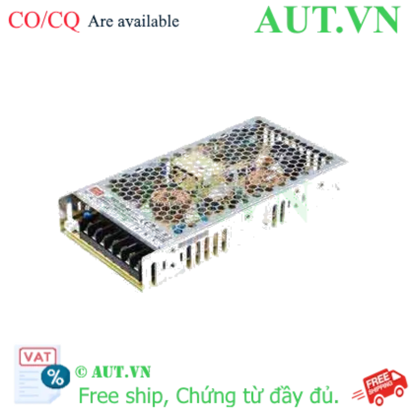 Ảnh của Nguồn 150W đơn đầu ra với chức năng PFC MEAN WELL RSP-150-48 