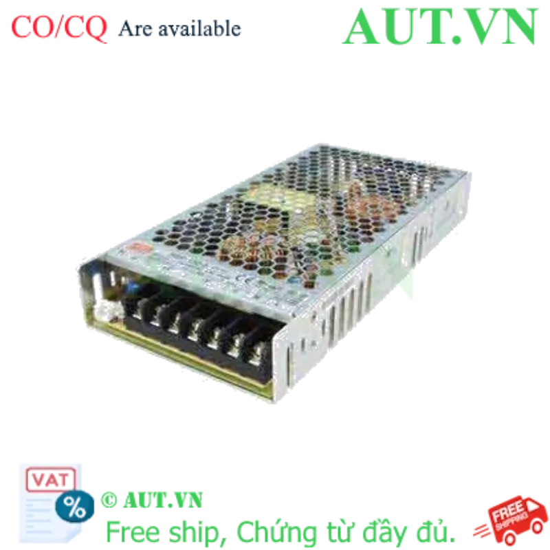 Ảnh của Nguồn 150W đơn đầu ra với chức năng PFC MEAN WELL RSP-150-5 