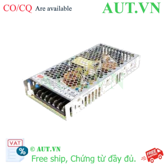 Ảnh của Nguồn 150W đơn đầu ra với chức năng PFC MEAN WELL RSP-150-7.5 