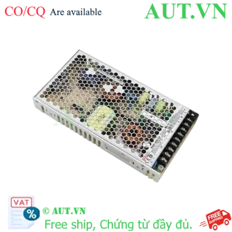 Ảnh của Nguồn 200W đơn đầu ra chức năng hiệu chỉnh hệ số công suất MEAN WELL RSP-200-24 