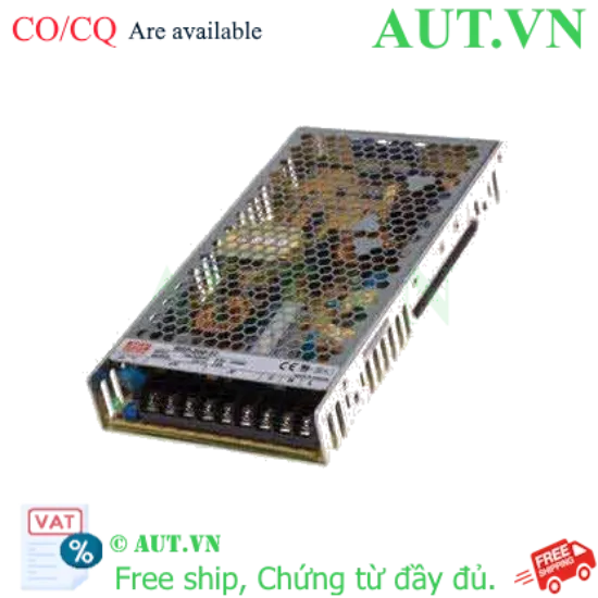 Ảnh của Nguồn 200W đơn đầu ra chức năng hiệu chỉnh hệ số công suất MEAN WELL RSP-200-27 