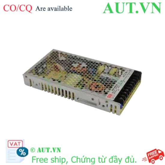 Ảnh của Nguồn 200W đơn đầu ra chức năng hiệu chỉnh hệ số công suất MEAN WELL RSP-200-36 