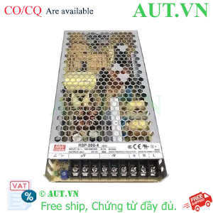 Ảnh của Nguồn 200W đơn đầu ra chức năng hiệu chỉnh hệ số công suất MEAN WELL RSP-200-4 