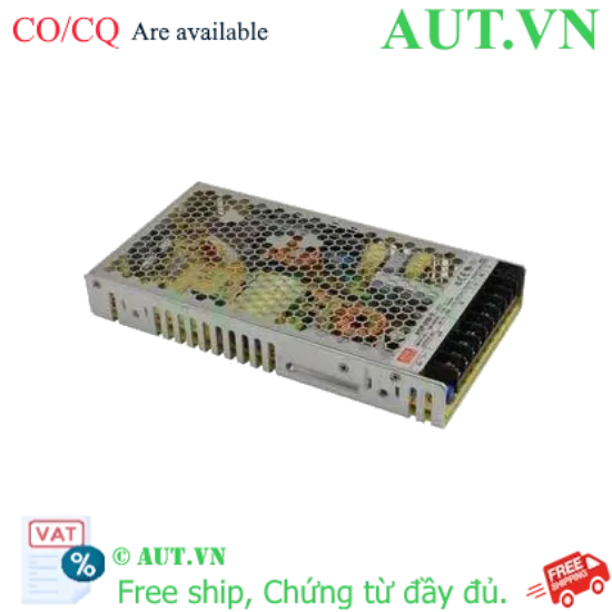 Ảnh của Nguồn 200W đơn đầu ra chức năng hiệu chỉnh hệ số công suất MEAN WELL RSP-200-5 