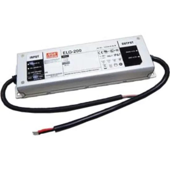 Ảnh của Nguồn đèn LED 144-200W ổn áp ổn dòng MEAN WELL ELG-200-36A-BY 