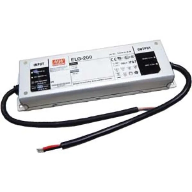 Ảnh của Nguồn đèn LED 144-200W ổn áp ổn dòng MEAN WELL ELG-200-36A-BY 