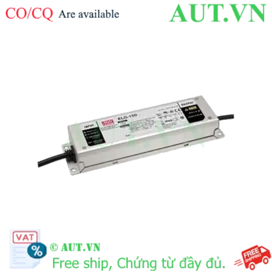 Ảnh của Nguồn đèn LED 150W cấp dòng và áp ổn định MEAN WELL ELG-150-C700DA-3Y 