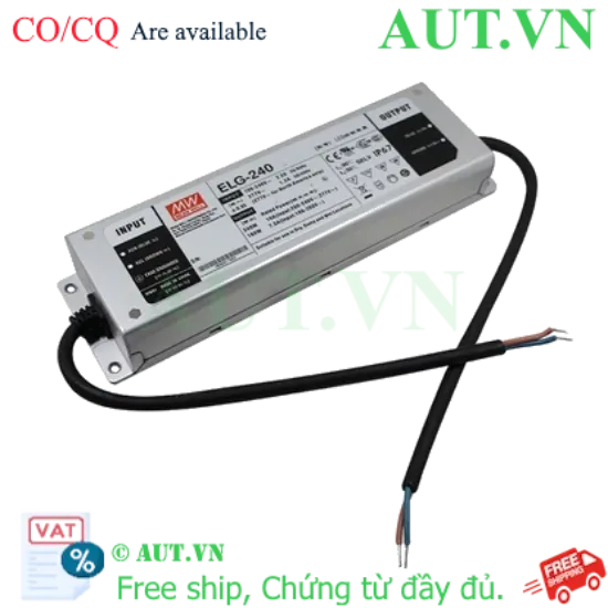 Ảnh của Nguồn đèn LED 20W cấp dòng và áp ổn định MEAN WELL ELG-240-36AB-3Y 