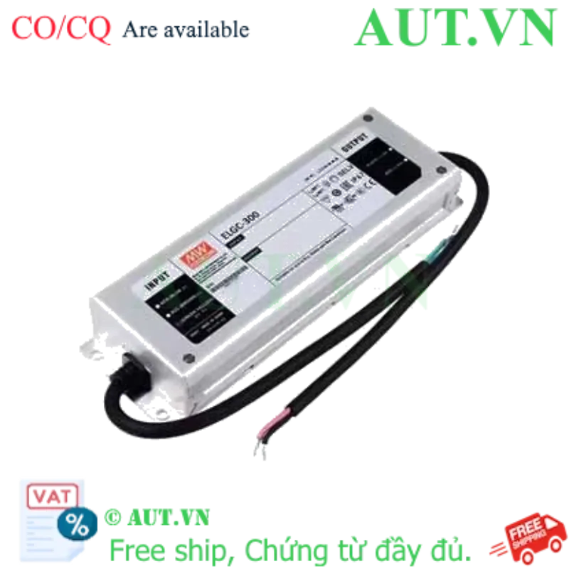 Ảnh của Nguồn đèn LED 300W công suất ổn định MEAN WELL ELGC-300-M-D2 