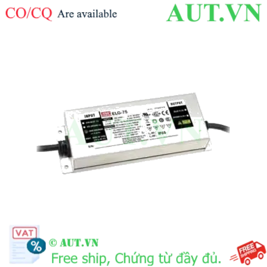 Ảnh của Nguồn đèn LED 75W cấp dòng và áp ổn định MEAN WELL ELG-75-48D2-3Y 
