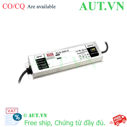 Ảnh của Nguồn đèn LED cấp dòng ổn định MEAN WELL ELG-200-C700-3Y 