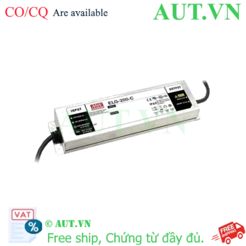 Ảnh của Nguồn đèn LED cấp dòng ổn định MEAN WELL ELG-200-C700AB-3Y 