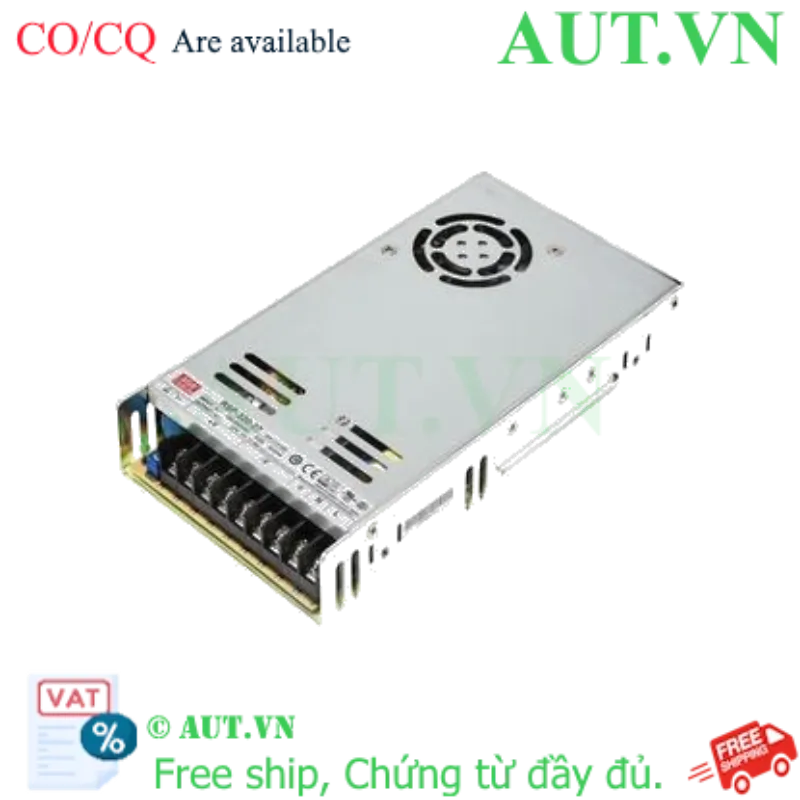 Ảnh của Nguồn tổ ong 320W đơn đầu ra với chức năng hiệu chỉnh hệ số công suất MEAN WELL RSP-320-27 