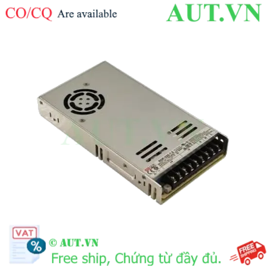 Ảnh của Nguồn tổ ong 320W đơn đầu ra với chức năng hiệu chỉnh hệ số công suất MEAN WELL RSP-320-7.5 