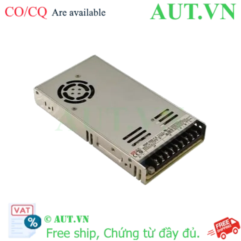 Ảnh của Nguồn tổ ong 320W đơn đầu ra với chức năng hiệu chỉnh hệ số công suất MEAN WELL RSP-320-7.5 