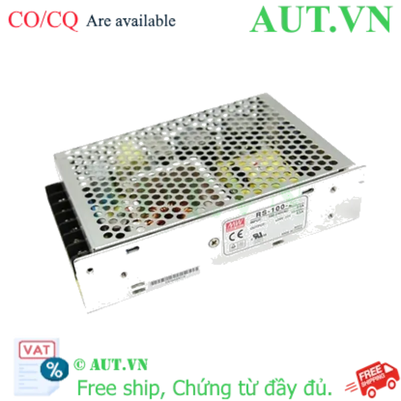 Ảnh của RS-100-12 | Bộ chuyển đổi nguồn Mean Well, 102W, 12VDC