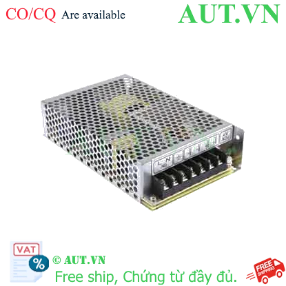 Ảnh của RS-100-24 Bộ chuyển nguồn 220v sang 24v MEAN WELL - mới