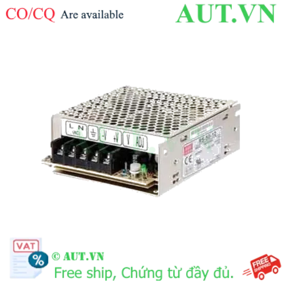 Ảnh của RS-50-12 Bộ chuyển đổi nguồn 220v sang 12v MEAN WELL