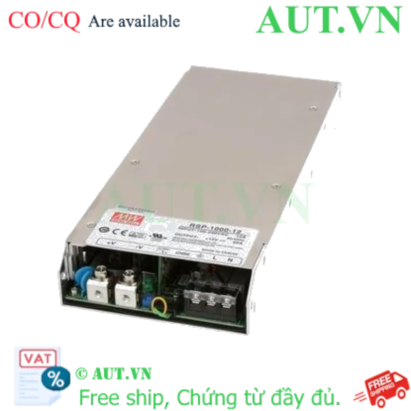 Ảnh của RSP-1000-12 | Nguồn tổ ong Mean Well, 127x295mm, 720W