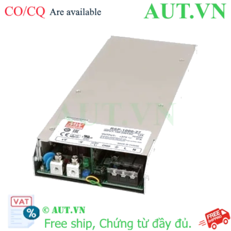 Ảnh của RSP-1000-27 | Nguồn tổ ong Mean Well | 1-phase | 999W