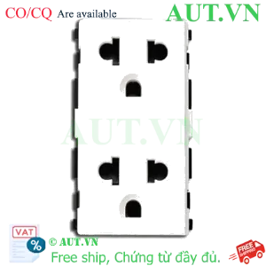Ảnh của Ổ cắm đôi 3 chấu F1426UEST2M_G19 16A