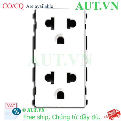Ảnh của Ổ cắm đôi 3 chấu F1426UEST2M_G19 16A