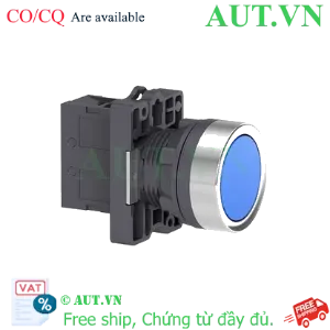 Ảnh của Nút Nhấn Nhả Schneider XA2EA61 22mm - 1NO, Màu Xanh, Thiết Kế Flush Chống Nhấn Nhầm