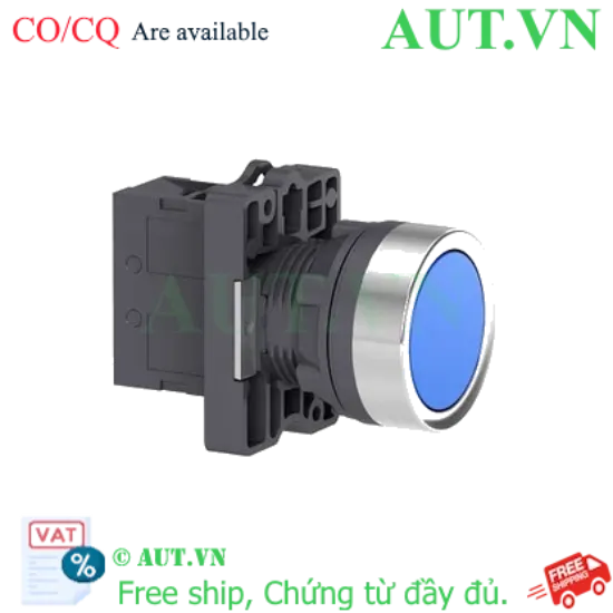 Ảnh của Nút Nhấn Nhả Schneider XA2EA61 22mm: 1NO, Màu Xanh, Vỏ Nhựa Chống Nhấn Nhầm