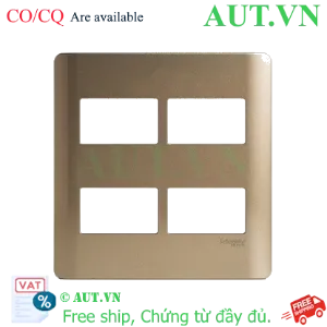 Ảnh của Mặt cho 4 thiết bị size S Schneider A84T04L_SZ_G19