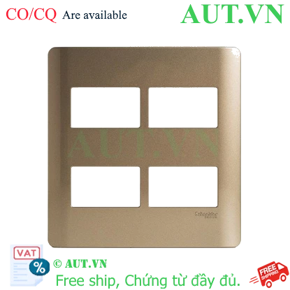 Ảnh của Mặt cho 4 thiết bị size S Schneider A84T04L_SZ_G19