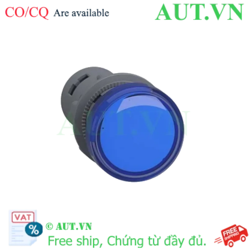 Ảnh của Đèn Báo Schneider XA2EVF6LC - 22mm, LED Xanh, 110V AC/DC