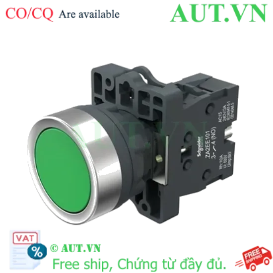 Ảnh của Nút Nhấn Nhả Schneider XA2EA31 22mm - 1NO Xanh Lá - Bền Bỉ, Chuẩn Công Nghiệp, Chính Hãng AUT VN