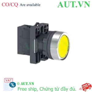 Ảnh của Nút Nhấn Nhả Schneider XA2EA51 22mm - 1NO, Màu Vàng, Đầu Phẳng Chính Hãng AUT VN