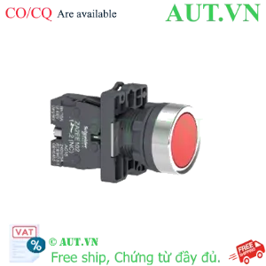 Ảnh của Nút Nhấn Nhả Schneider XA2EA42 22mm | 1NC, Màu Đỏ, Thiết Kế Flush Cao Cấp