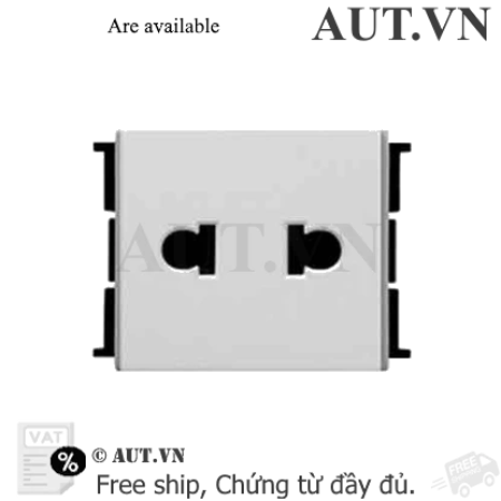 Ảnh của Ổ cắm đơn 2 chấu 10A size M F1426USM_WE_G19