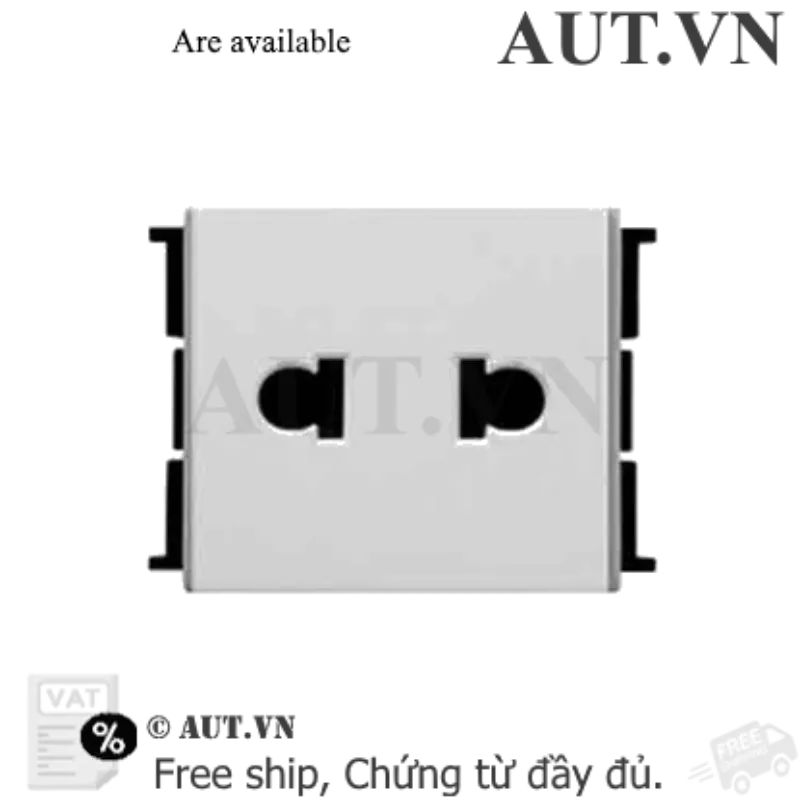 Ảnh của Ổ cắm đơn 2 chấu 10A size M F1426USM_WE_G19