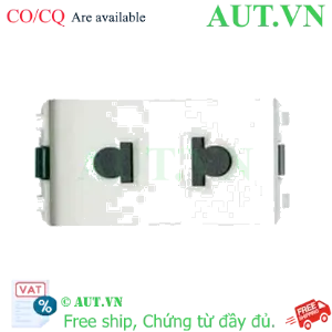 Ảnh của Ổ cắm đơn 2 chấu 10A, size S F30426USM_WE_G19