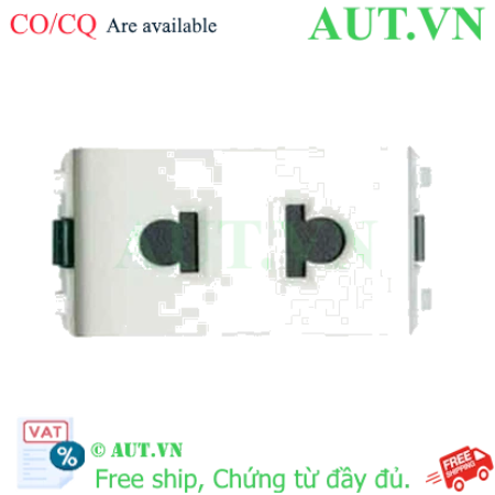 Ảnh của Ổ cắm đơn 2 chấu 10A, size S F30426USM_WE_G19