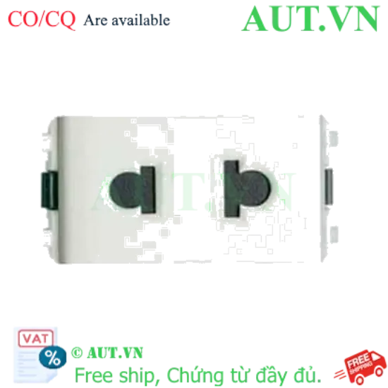 Ảnh của Ổ cắm đơn 2 chấu 10A, size S F30426USM_WE_G19