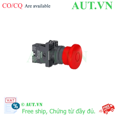 Ảnh của Nút Dừng Khẩn Cấp Schneider XA2ES442 Phi 22mm 1NC | Chống Nước IP65, Reset Xoay, Chính Hãng AUT VN