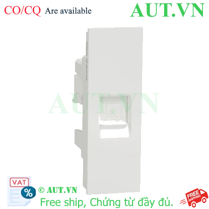 Ảnh của Ổ cắm mạng cat5e size S Schneider M3T1RJ5M_WE