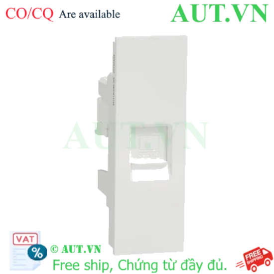 Ảnh của Ổ cắm mạng cat5e size S Schneider M3T1RJ5M_WE